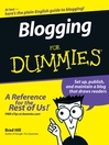 Blogging For Dummies®